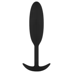 EasyToys Heavy Fulfiller - 54 g Anal Plug - Small (Black)