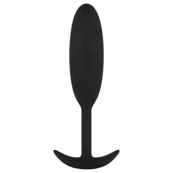 EasyToys Heavy Fulfiller - 54 g Anal Plug - Small (Black)