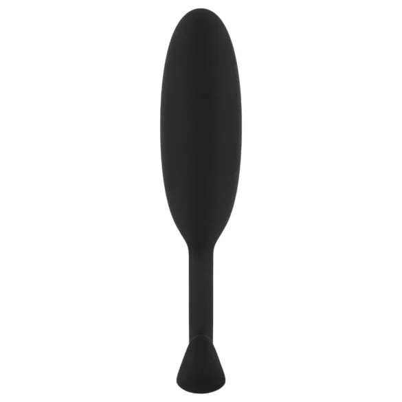 EasyToys Heavy Fulfiller - 54 g Anal Plug - Small (Black)
