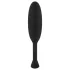 EasyToys Heavy Fulfiller - 54 g Anal Plug - Small (Black)