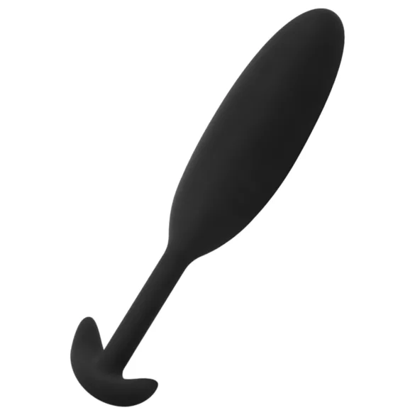 EasyToys Heavy Fulfiller - 54 g Anal Plug - Small (Black)