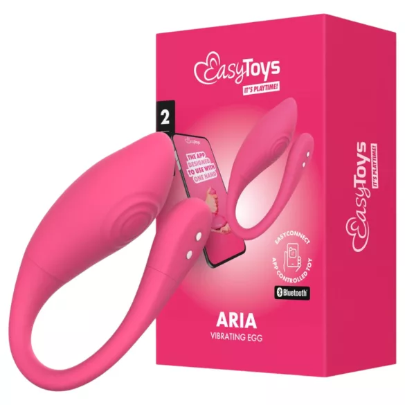 EasyConnect - App-controlled vibrating egg (pink)