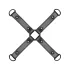 Bedroom Fantasies - Black Restraint Cross