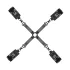 Bedroom Fantasies - Black Restraint Cross