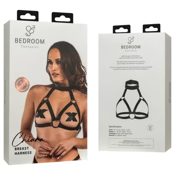 Bedroom Fantasies Chiara - black body harness top (S-XL)