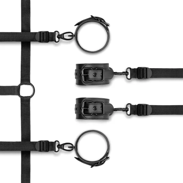 Bedroom Fantasies - Bed Restraint Set (Black)