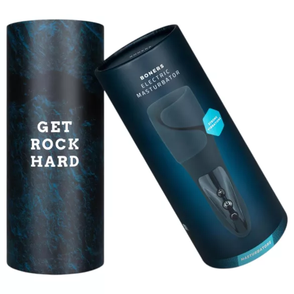 Boners - Rechargeable, Waterproof Glans Vibrator (Blue)