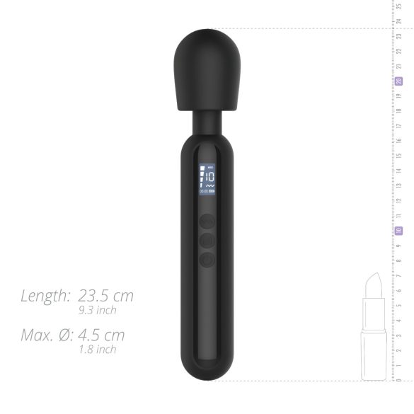 BLAQ - Digital Massaging Vibrator (Black)