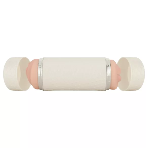 Teazers - Voice-Controlled Mouth and Pussy Stroker (White)