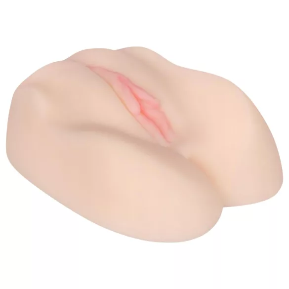 FWB - Ellen Rogers Realistic Vagina & Butt with Vibrator (Natural)