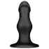BUTTR FIM-92 - suction cup anal dildo (black)