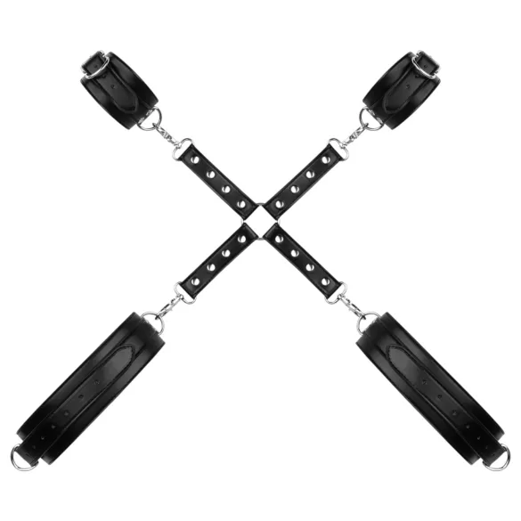 Bedroom Fantasies - Wrist and Thigh Cuffs (Black)