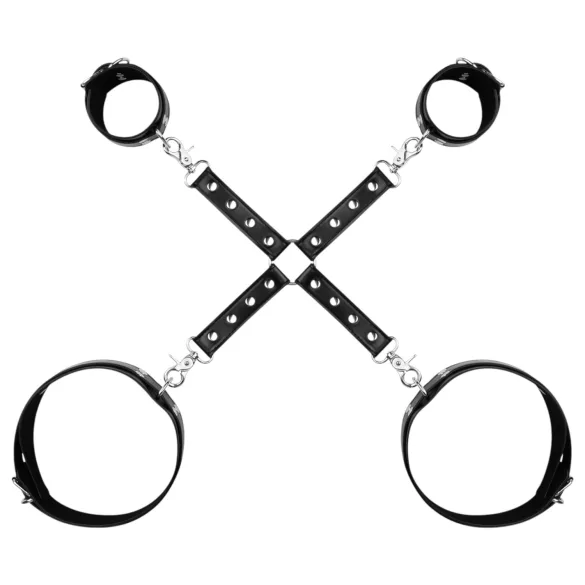 Bedroom Fantasies - Wrist and Thigh Cuffs (Black)