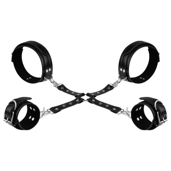 Bedroom Fantasies - Wrist and Thigh Cuffs (Black)