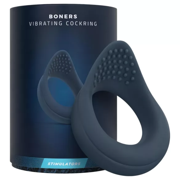 Boners - vibrating cock ring (blue)