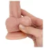 Real Fantasy Declan - lifelike dildo with foreskin (flesh-coloured) - 18 cm