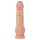 Real Fantasy Troy - lifelike dildo with moving skin (flesh-coloured) - 25 cm