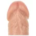 Real Fantasy Troy - lifelike dildo with moving skin (flesh-coloured) - 25 cm