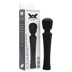 Pixey Aquamini - mini wand vibrator (black)