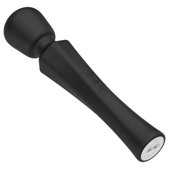 Pixey Aquamini - mini wand vibrator (black)