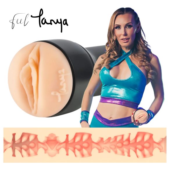 Kiiroo Tanya Tate - Realistic Stroker - PowerBlow Compatible (Natural)