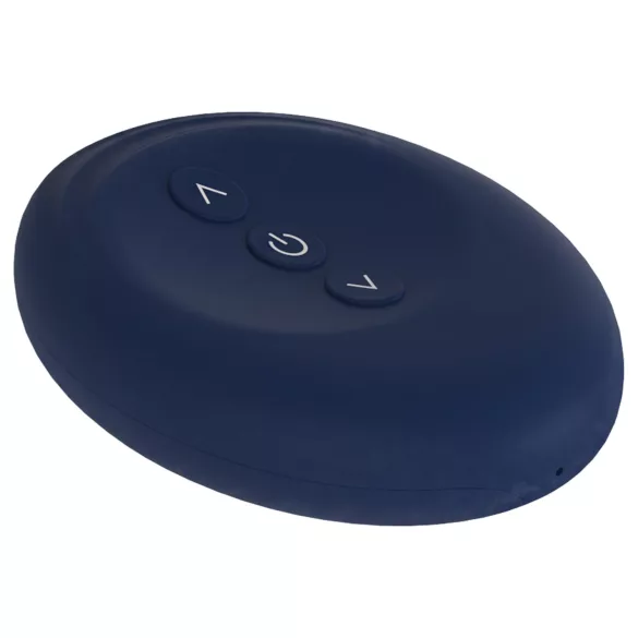 Goddess - wearable vibrating egg with remote control (dark blue)