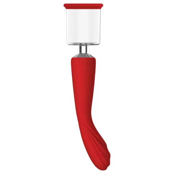 Red Revolution Georgia - G-Spot Vibrator & Intimate Pump (Red)