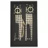 Allure - Black Beaded Ankle Cuff