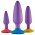 Dreamtoys Love Signal - anal plug set (purple)