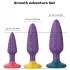 Dreamtoys Love Signal - anal plug set (purple)