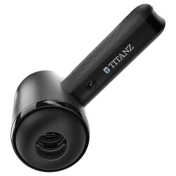 Titanz Thrusting Blow Gun - automatic masturbator (black)