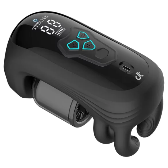 Titanz Auto Squeeze - automatic masturbator (black)