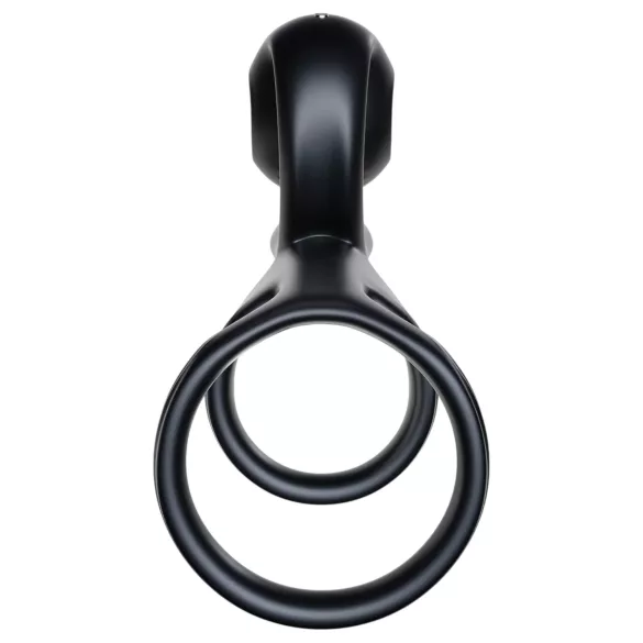 Snail Vibe Jovi - Couples' Ring & Vibrator (Black)