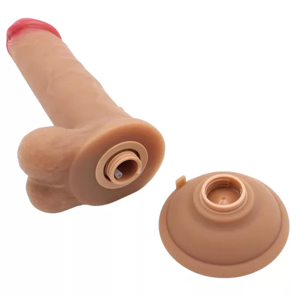 Kiotos Cox Power - vibrating ejaculating dildo with remote control (natural)