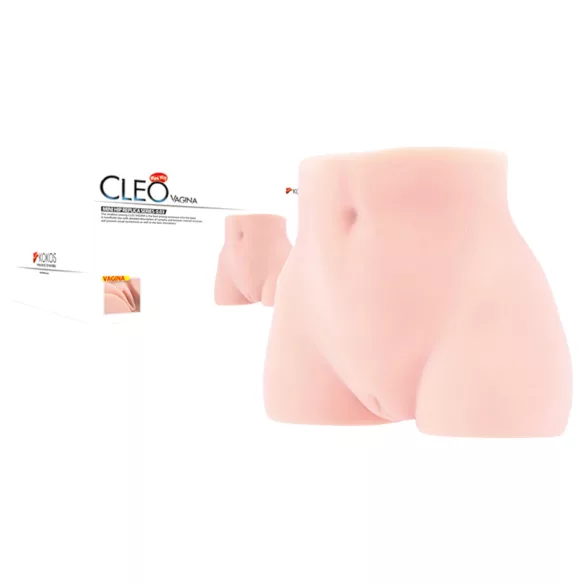 Kokos Cleo - lifelike torso masturbator (flesh‑coloured)