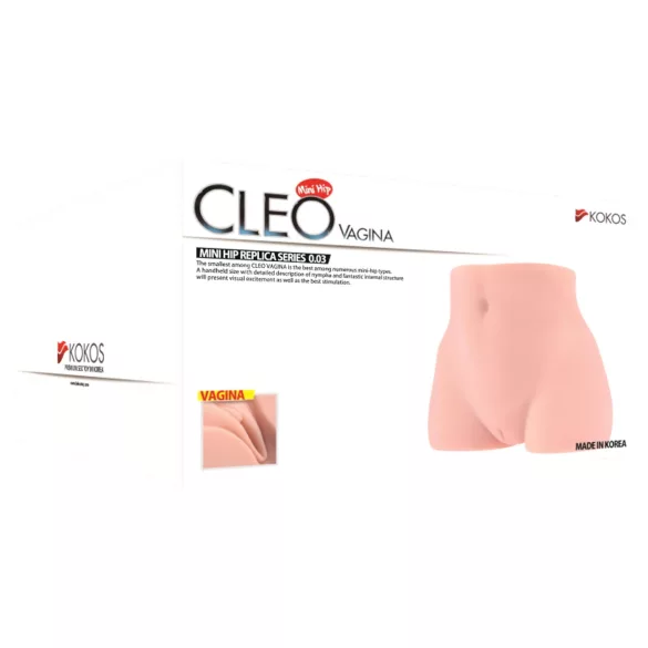 Kokos Cleo - lifelike torso masturbator (flesh‑coloured)