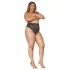 Dreamgirls - High-Waisted Lace Panty (Black) - 2XL
