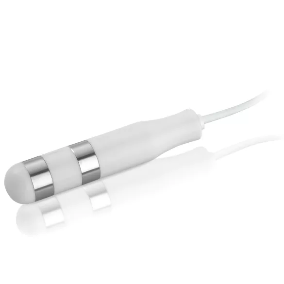 mystim Casanova - White Electro-Stimulation Wand Dildo