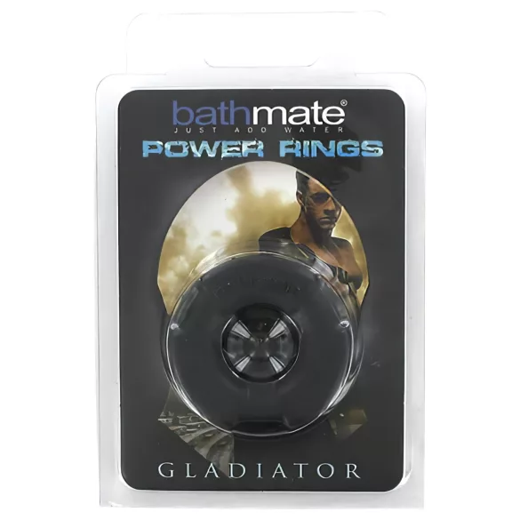 BathMate - Gladiator Silicone Penis Ring (Black)