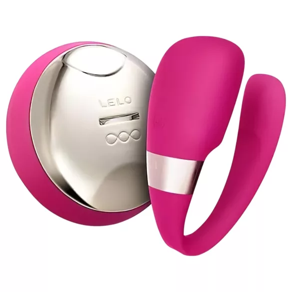 LELO Tiani 3 - Silicone Couple's Vibrator (Pink)