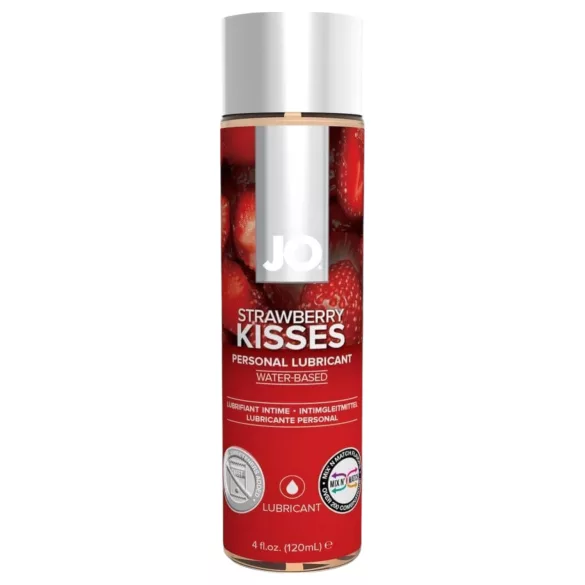 System JO - H2O Strawberry Kiss - water-based lubricant (120 ml)