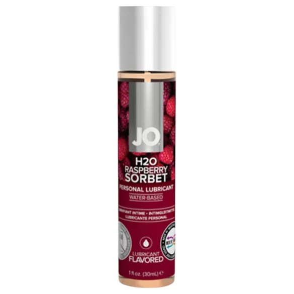 Raspberry Sorbet H2O - Water-Based Lubricant (30ml)