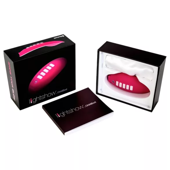 OhMiBod Lightshow - App-controlled clitoral vibrator with LED light (pink)