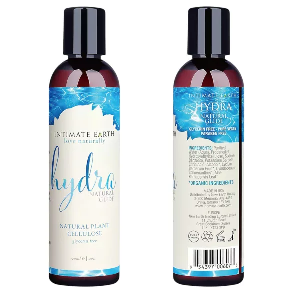 Intimate Earth Hydra Natural - water-based lubricant (120 ml)