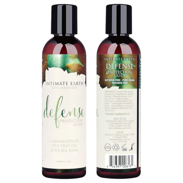 Intimate Earth Defense - Antibacterial Lubricant (60ml)
