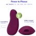 Dame Pom - rechargeable clitoral vibrator (purple)