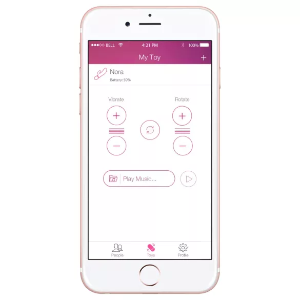 LOVENSE Nora - rechargeable vibrator
