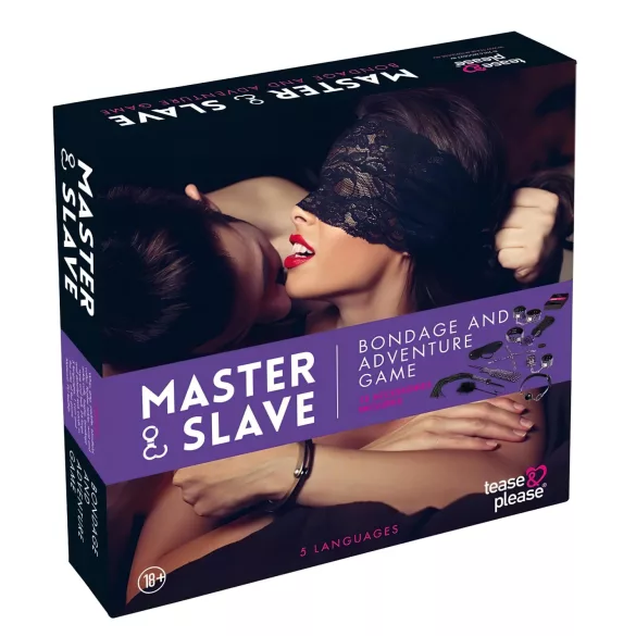 Bondage Play Set - Purple & Black Edition
