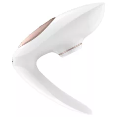   Satisfyer Pro 4 Couples - Rechargeable Airwave Partner Vibrator (White)