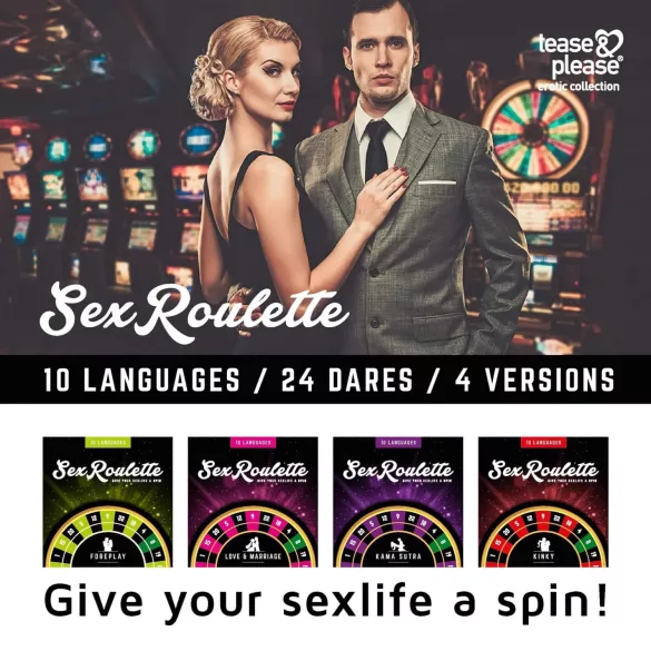 Kinky Fun Roulette - Adult Party Game (10 Languages)
